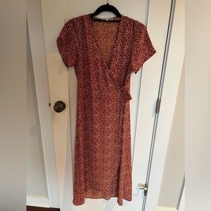 Plenty Monk & Lou Midi Wrap Dress size S